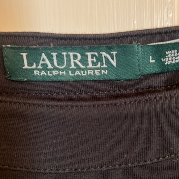 Lauren Ralph Lauren women’s black blouse size Large - Picture 3 of 3